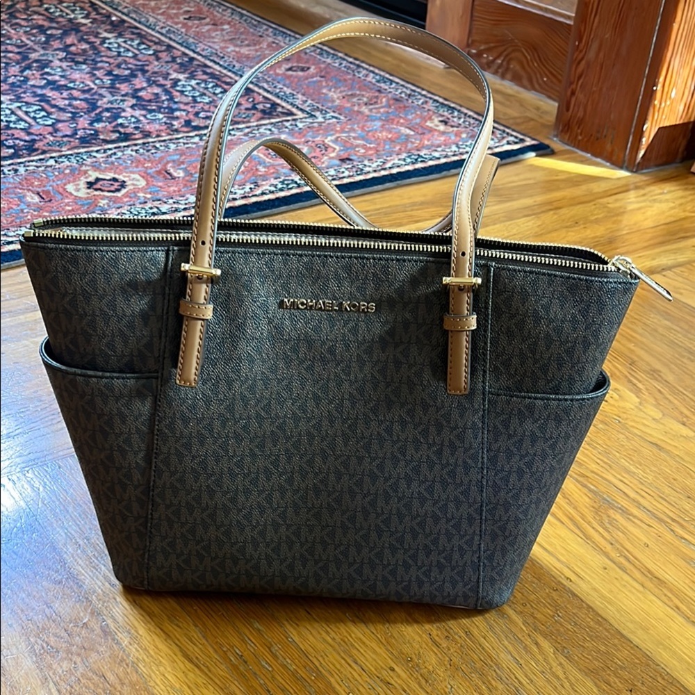 Michael Kors Brown Tote Bag